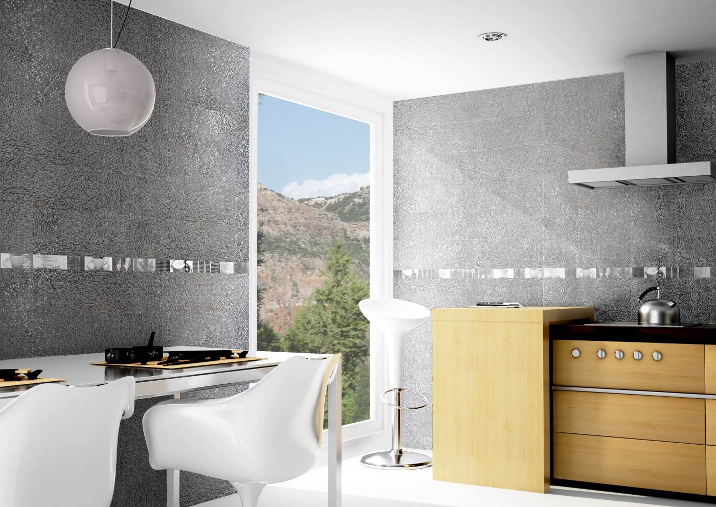 plak-kouz-emi-AMBIENTE MOSAIC INOX 20x60cm